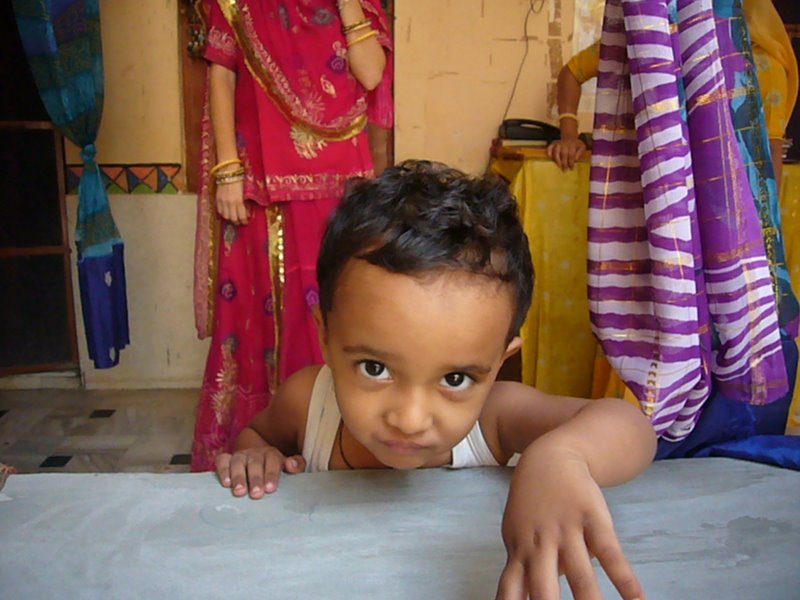 Travel - India - Rajasthan - Jodhpur - Newspaper Photoshoot - Getting Ready